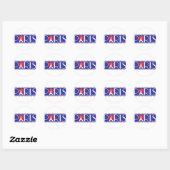 Love Paris Ronde Sticker (Vel)