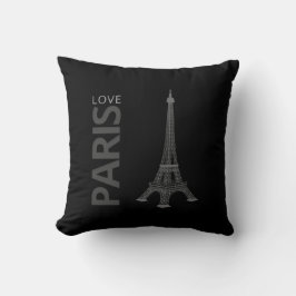 Love Paris | Schattige Eiffeltoren Kussen