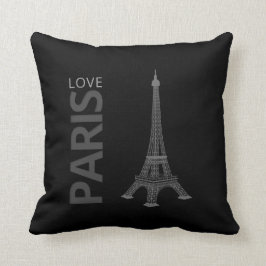 Love Paris | Schattige Eiffeltoren Kussen