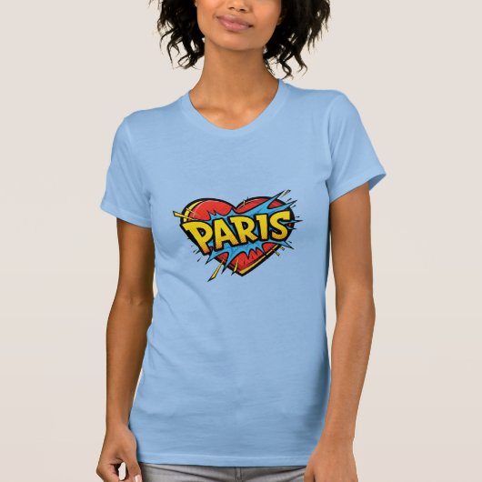 Love Paris T-shirt (Voorkant)