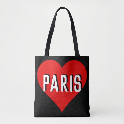 Love Paris Tote Bag (Voorkant)