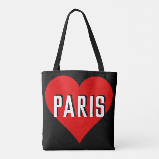 Love Paris Tote Bag (Achterkant)