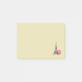 Love Paris with Eiffel Tower Illustration Post-it® Notes (Voorkant)