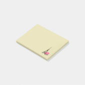 Love Paris with Eiffel Tower Illustration Post-it® Notes (Schuin)