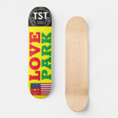 LOVE PARK OFFICIËLE Skateboard (Voorkant)