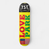 LOVE PARK OFFICIËLE Skateboard (Voorkant)