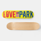 LOVE PARK Skateboard, 7¾" Deck Persoonlijk Skateboard (Horizontaal)