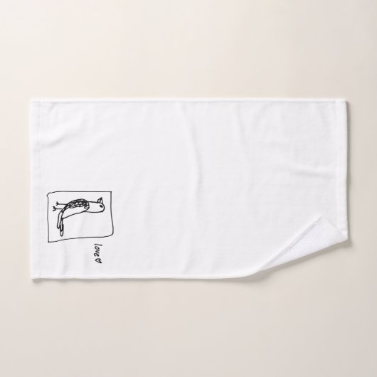 Love Parkiet Handdoeken (Handdoek)