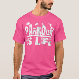 Love Parkour Heren T-shirt Parkour Cadeaus Voor Jo