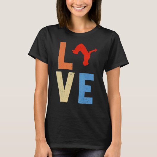 Love Parkour T-shirt (Voorkant)