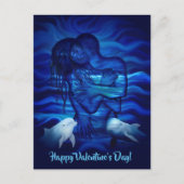Love, Passion act - pair with Dolphin pair Briefkaart (Voorkant)