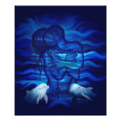 Love, Passion act - pair with Dolphin pair Foto Afdruk (Voorkant)