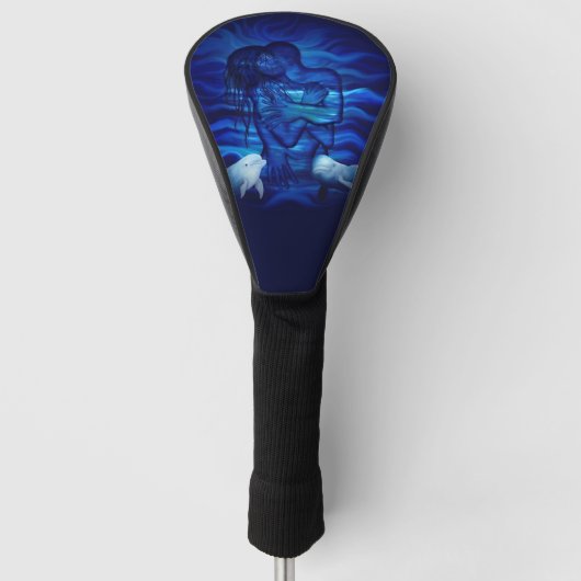 Love, Passion act - pair with Dolphin pair Golfheadcover (Voorkant)