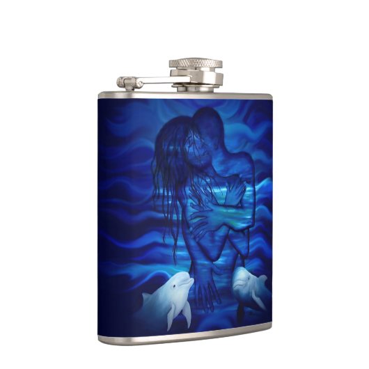 Love, Passion act - pair with Dolphin pair Heupfles (Rechts)