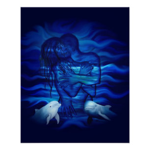 Love, Passion act - pair with Dolphin pair Perfect Poster
