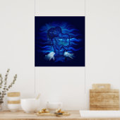 Love, Passion act - pair with Dolphin pair Poster (Keuken)