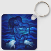 Love, Passion act - pair with Dolphin pair Sleutelhanger (Achterkant)