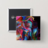 Love Passion Desire Vierkante Button 5,1 Cm (Voorkant /achterkant)