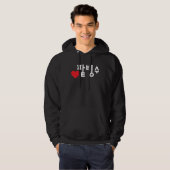 Love Pat Bingsu Funny Korean Food Hangul Hoodie (Voorkant volledig)