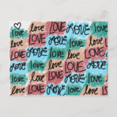 Love Patchwork Briefkaart (Voorkant)