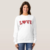 LOVE Patchwork Sweatshirt (Voorkant volledig)