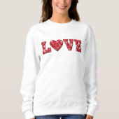 LOVE Patchwork Trui (Voorkant)