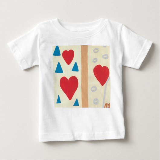 Love Path Baby Gerber Cotton Bodysuit (Voorkant)