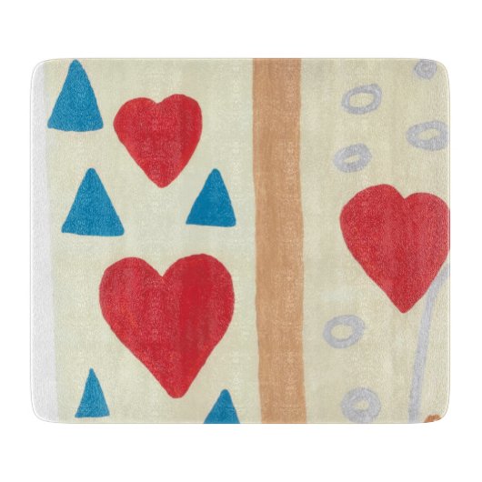Love Path Cutting Board Snijplank (Voorkant)