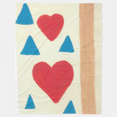 Love Path Fleece Deken (Voorkant)