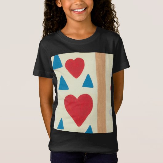 Love Path Meisjes Fijne Jersey T-shirt (Voorkant)