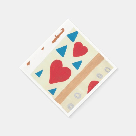Love Path Paper Napkin Servetten (Hoek)