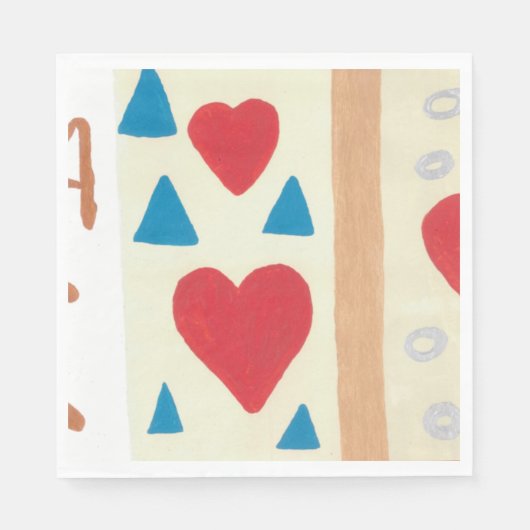 Love Path Paper Napkin Servetten (Voorkant)