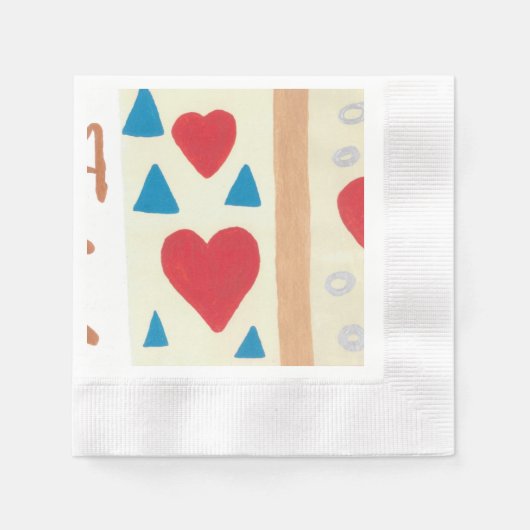 Love Path Paper Napkin Servetten (Voorkant)
