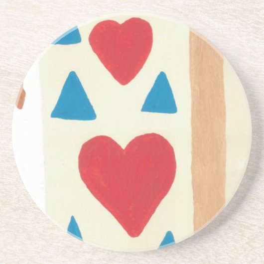 Love Path Stone Onderzetter (Voorkant)