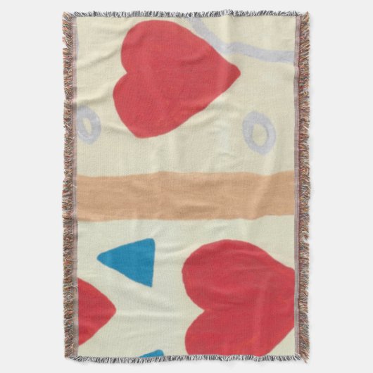 Love Path Throw Blanket Deken (Voorkant Verticaal)