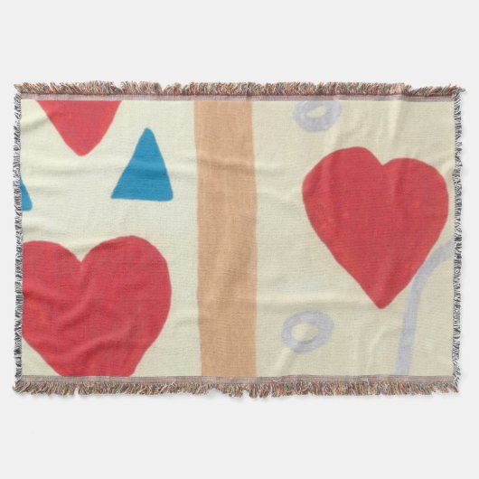 Love Path Throw Blanket Deken (Voorkant)