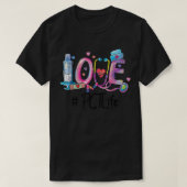 Love Patient Care Technicia - PCT Neurse T-shirt (Design voorkant)