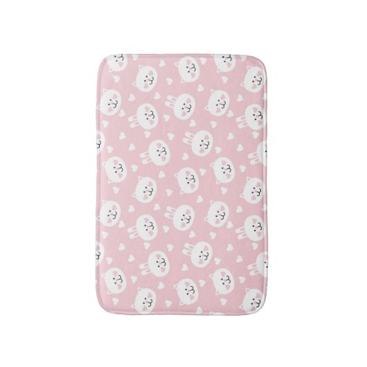 Love Pattern 2 Badmat (Voorkant Verticaal)