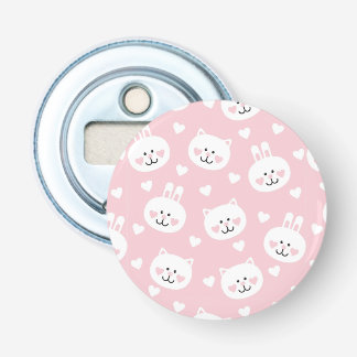 Love Pattern 2 Button Flesopener