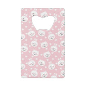 Love Pattern 2 Creditkaart Flessenopener (Voorkant)