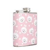 Love Pattern 2 Heupfles (Rechts)
