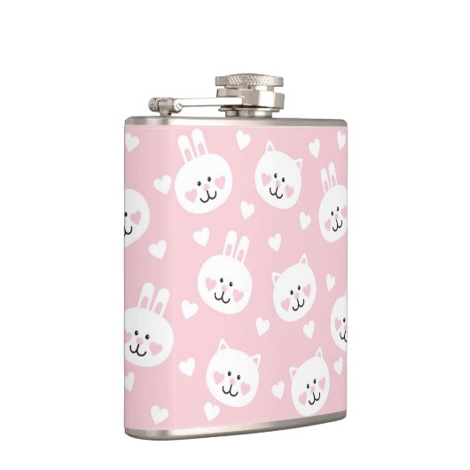 Love Pattern 2 Heupfles (Rechts)