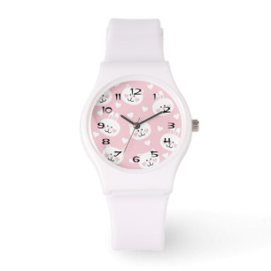 Love Pattern 2 Horloge