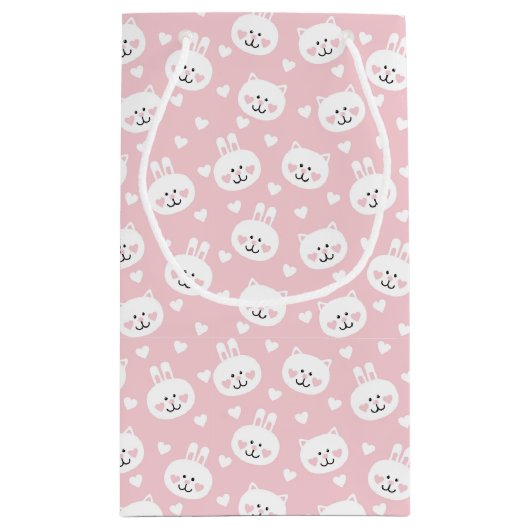 Love Pattern 2 Klein Cadeauzakje (Achterkant)