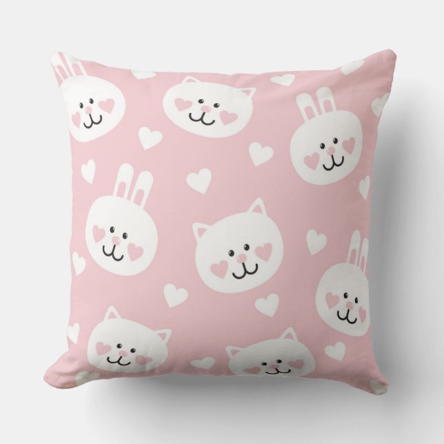 Love Pattern 2 Kussen (Voorkant)