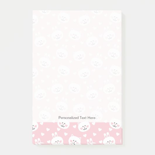 Love Pattern 2 Post-it® Notes (Voorkant)