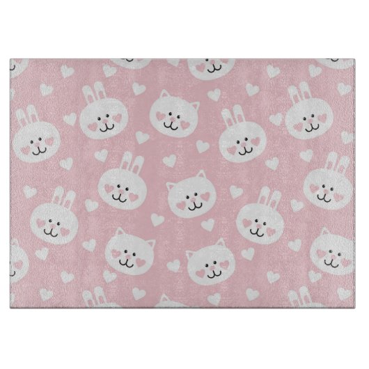 Love Pattern 2 Snijplank (Voorkant)