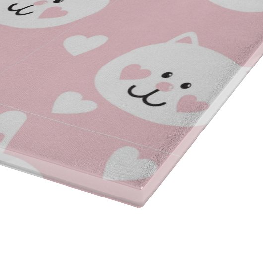 Love Pattern 2 Snijplank (Hoek)