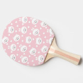 Love Pattern 2 Tafeltennisbatje (Zijkant)