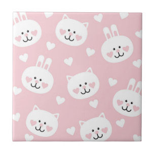 Love Pattern 2 Tegeltje